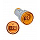 AD16 AC60-500V Mini LED Digital Display Voltmeter Indicator - Orange