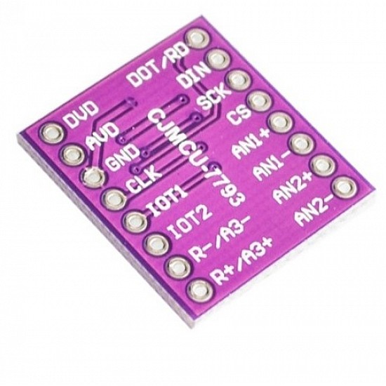 AD7793BRU 3-Channel 24-Bit ADC Low Noise Amplifier