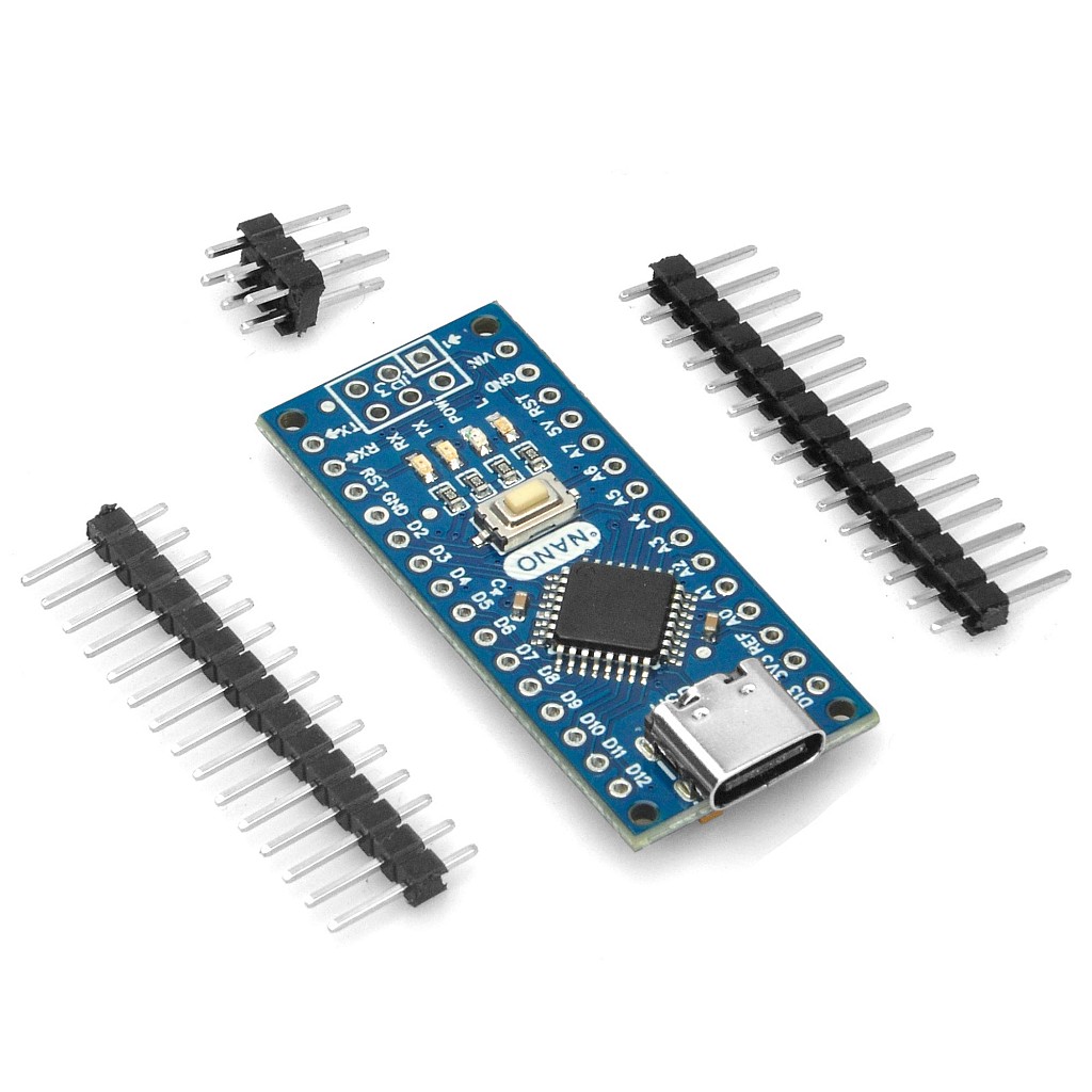 Arduino Nano V3.0 ATmega328P CH340 Chip I Type-C SOLDERED