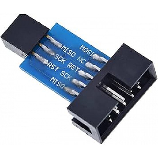 AVR ISP 10 Pin to 6 Pin Adapter Board