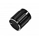 Black Aluminum Alloy Potentiometer Knob Cap