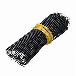 Black Breadboard Jumper Cable Wires 50pcs