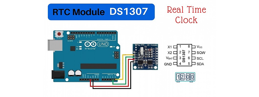 Build a Real time clock using Arduino