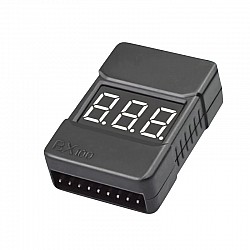 BX100 1-8S Lithium Battery Low Voltage Buzzer Alarm