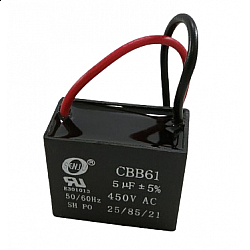 CBB61 5UF 450V Fan Starting Capacitor