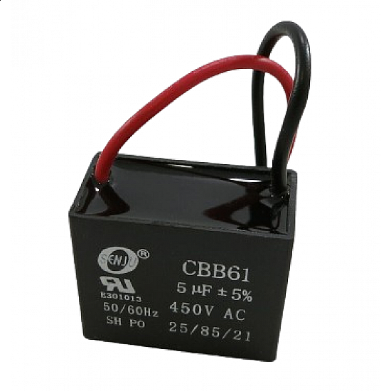 CBB61 5UF 450V Fan Starting Capacitor