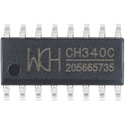 CH340C SOP16 USB to serial port IC