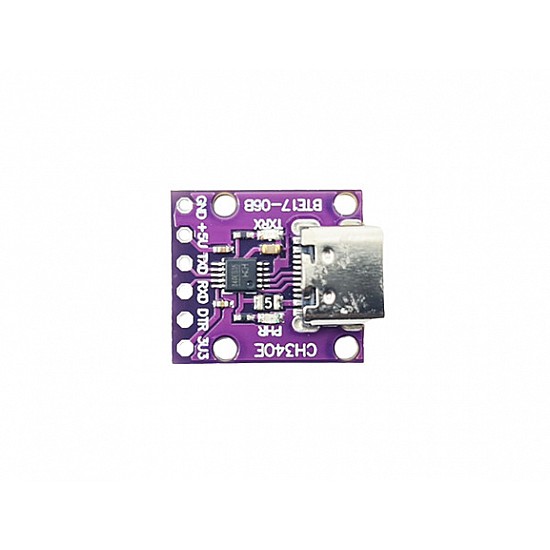 CH340E MSOP10 USB to TTL Module ( Type-C )