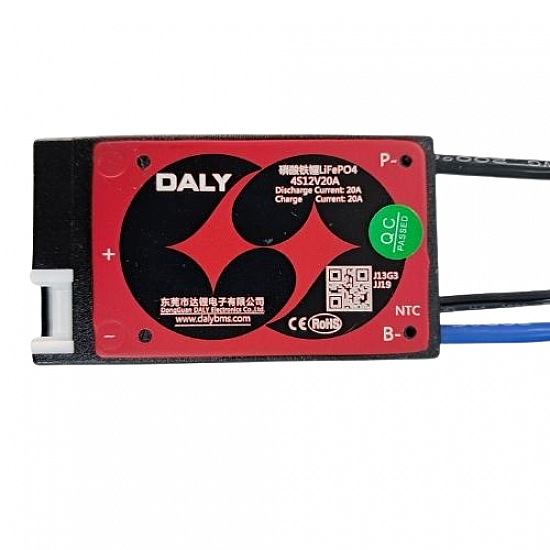 DALY 4S/20A BMS For LiFePO4 (LFP) batteries