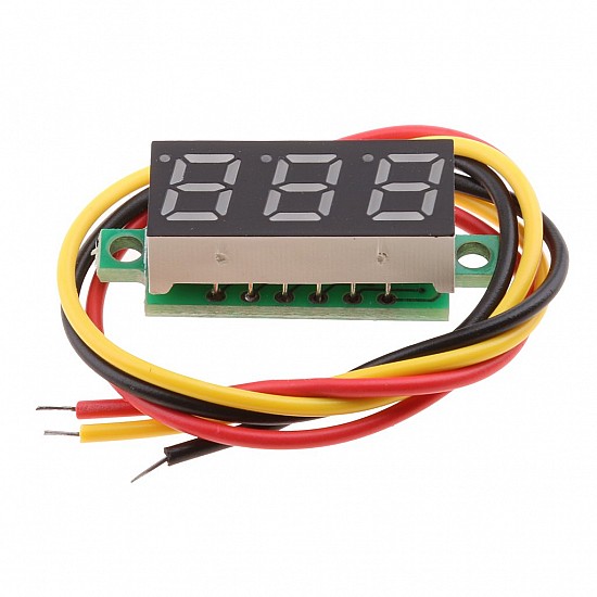 DC 0-100V Digital Blue LED Voltmeter Display