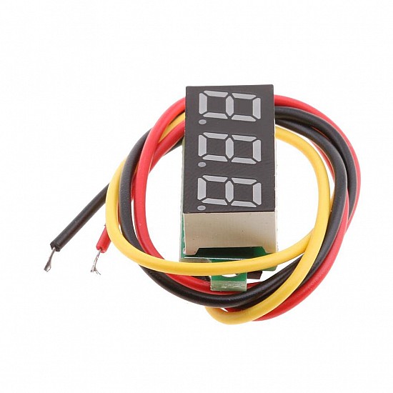 DC 0-100V Digital Blue LED Voltmeter Display