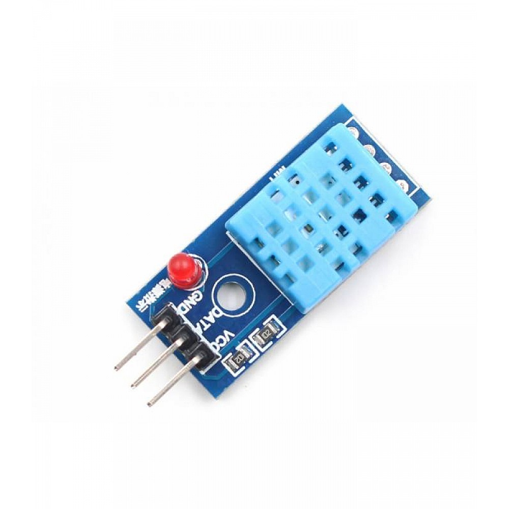 DHT11 Temperature And Humidity Sensor Module With LED