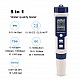 EZ9909 pH/TDS/EC/Salinity/Temperature 5-in-1 Pen-type Digital Water Quality Tester