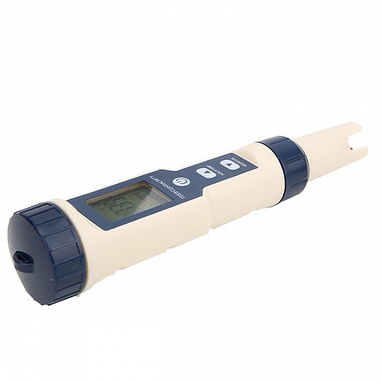 EZ9909 pH/TDS/EC/Salinity/Temperature 5-in-1 Pen-type Digital Water Quality Tester