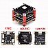 F722  Flight Controller With 4IN1 60A 3-6S Brushless ESC & 1.6W 5.8G JHEMCU VTX Stack