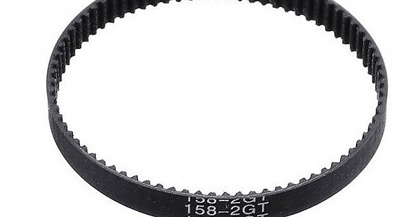 GT2 158mm Long Closed Loop 6mm Rubber Timing Belt for 3D Printer