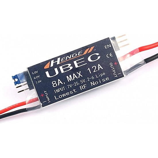 Henge 8A UBEC 7V-25.5V(12A) For RC Helicopter