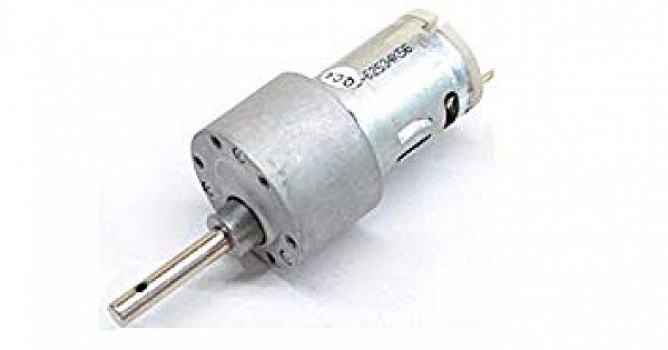 High Torque Side Shaft Dc Metal Geared Motor 100rpm