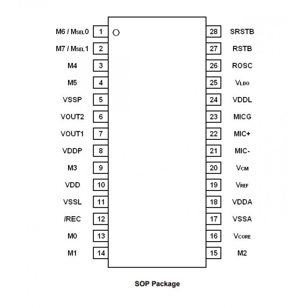 APR33A3 IC - 11 Minutes Voice Recorder & Playback IC