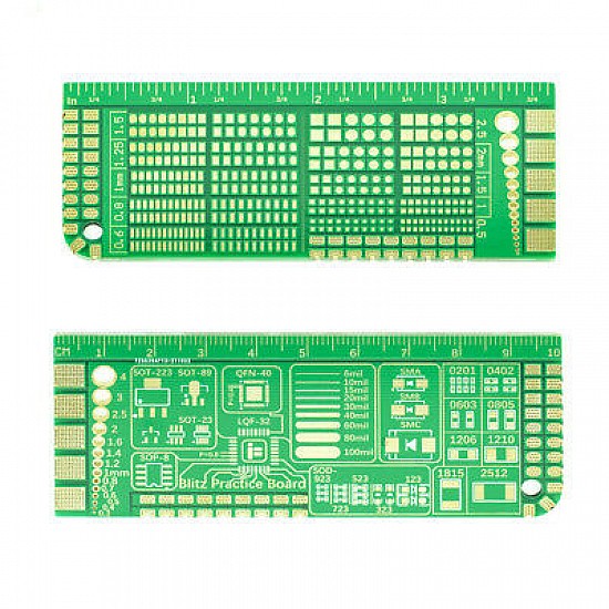 IFlight 100x40mm BLITZ PCB Practice Soldering Board