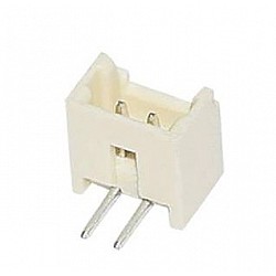 JST-XH 1.25mm 2 Pin Curved Male Connector 