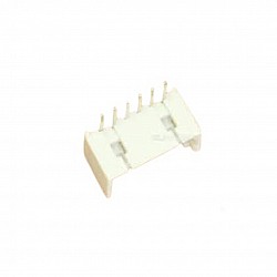 JST-XH 1.25mm 6 Pin Curved Male Connector 