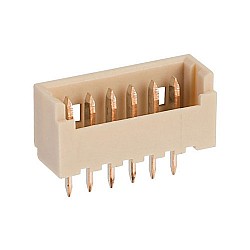 JST-XH 1.25mm 6 Pin Straight Male Connector 