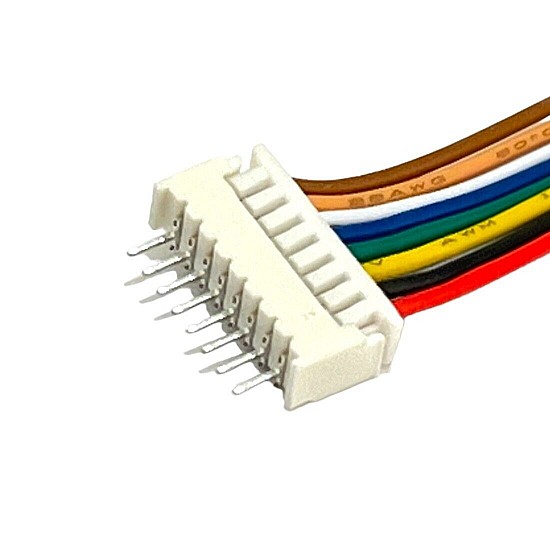 JST-XH 1.25mm 8 Pin Straight Male Connector