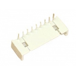 JST-XH 1.25mm 9 Pin Curved Male Connector 