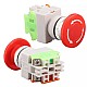 LAY37 11ZS 1 Open & 1 Closed Self-Locking 30mm Mushroom Head Emergency Stop Switch