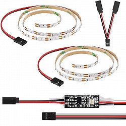 LED Strips and LED Controller with Y-cable Set for flight controller / Drone