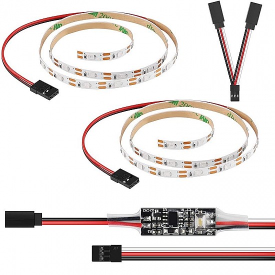 LED Strips and LED Controller with Y-cable Set