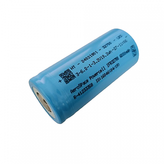 32700 3.2V 6000MAH LiFePO4 Battery-1C