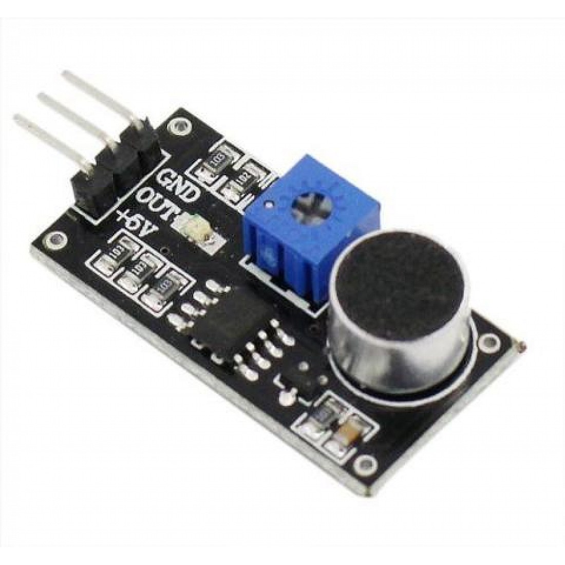 Lm393 Sound Detection Sensor Module Black 2252