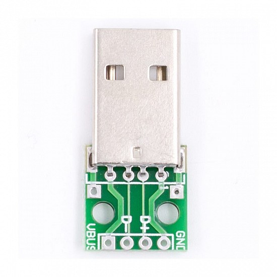 Male USB to Dip Mini 5P Plug Adapter Board