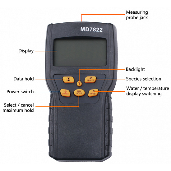 MD7822 Digital Grain Moisture Tester