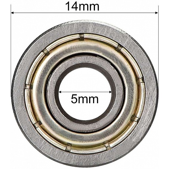 Mini Ball Bearing | 605ZZ(5x14x5)