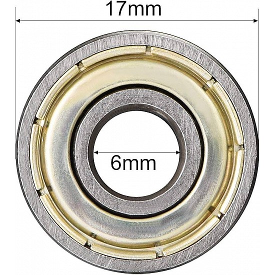 Mini Ball Bearing | 606ZZ(6x17x6)