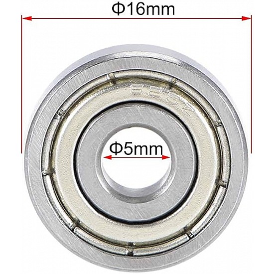 Mini Ball Bearing | 625ZZ(5x14x5)