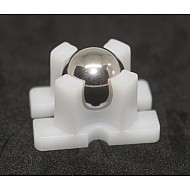 Mini vacuum steel ball caster wheel