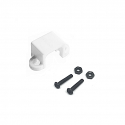 Mounting Bracket for N20 Micro Gear Motors - White