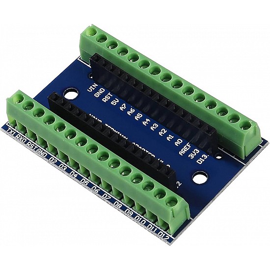 NANO IO Shield Screw Terminals Expansion Board