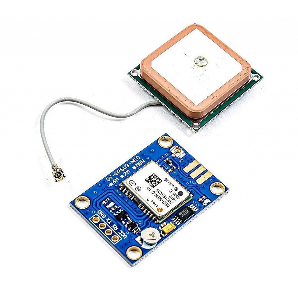 Neo M8n Gps Module With Ceramic Active Antenna 9630