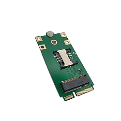 PCIE to 5230 M.2 4G LTE Modem Case With Sim Card Holder