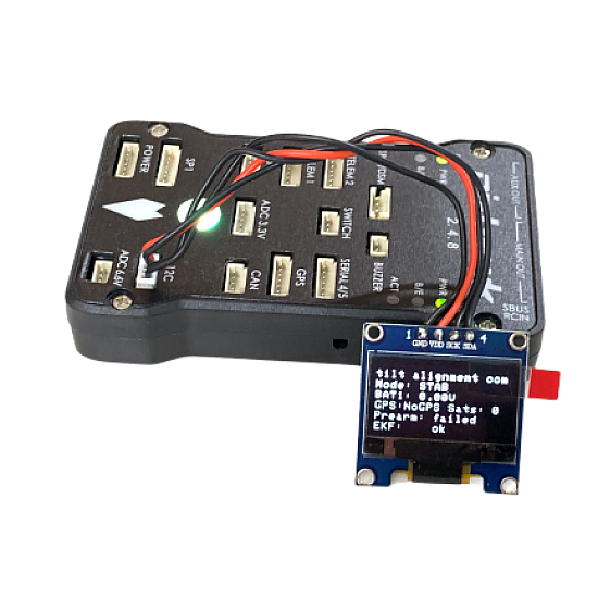 Pixhawk 0.96inch OLED Onboard Display Module