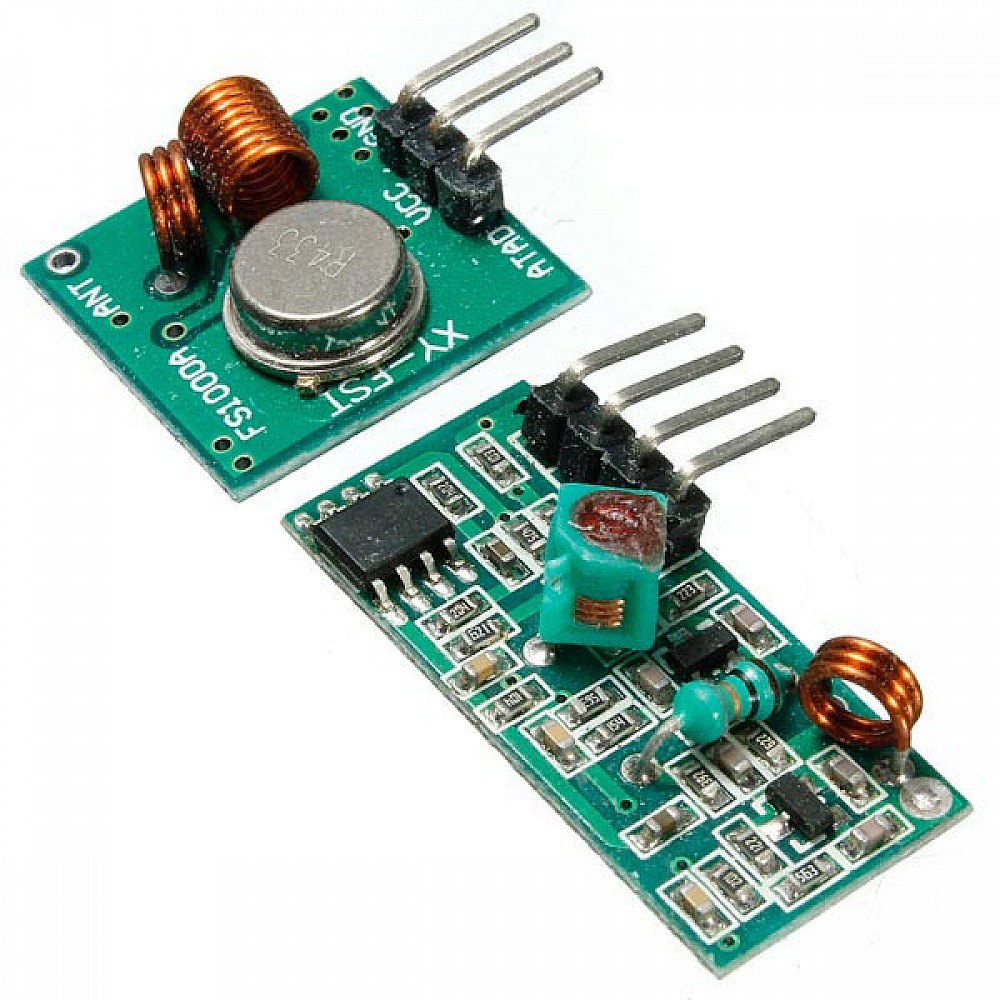 Mhz RF Transmitter With Receiver Kit For Arduino