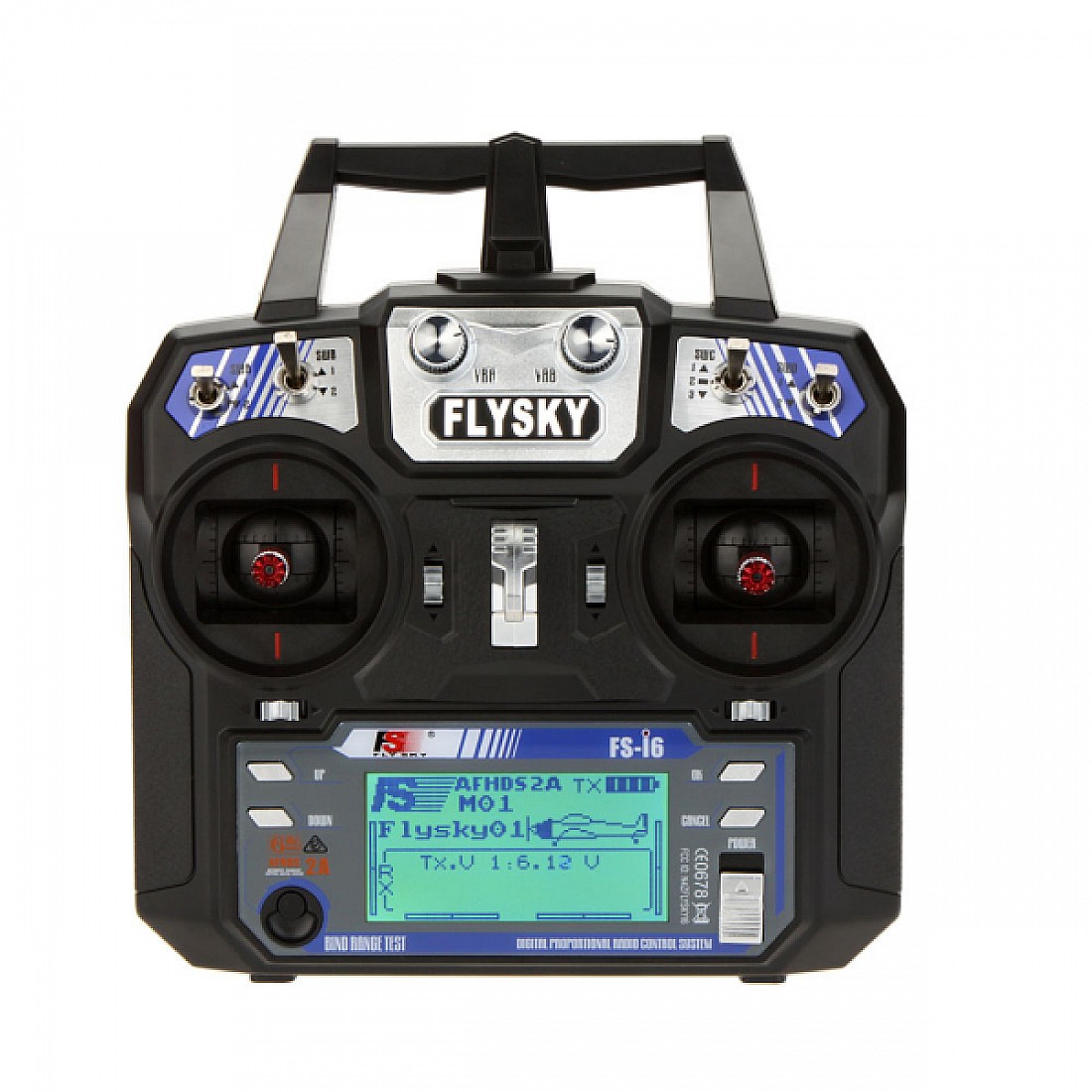 FlySky FS-i6 2.4G 6CH AFHDS RC Transmitter With FS-iA6 Receiver