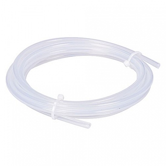 PTFE 4x6mm Transparent Teflon Tube for 3mm 3D Printer Filament  - 1 Meter