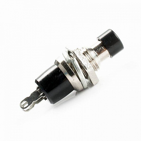 Push Break Black Button Switch PBS-110