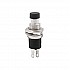 Push Through Button Switch PBS-110 - Black